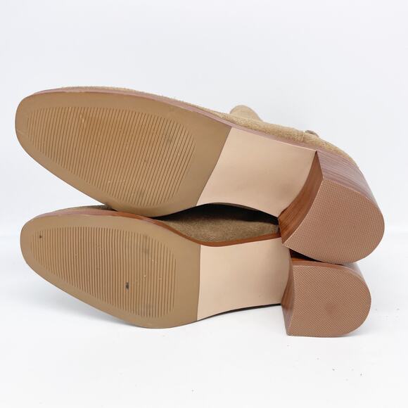 Steve Madden Women’s Rhiannon Chelsea Boot Cognac Suede Size 7.5M - Picture 7 of 12